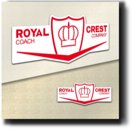 Royal Crest Trailer Decal